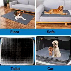 2 PCS Washable Waterproof Pet Pad -Non-Slip, Absorbent, Reusable Mat for Dogs and Cats L(100*70cm) Pet Care > Cleaning & Maintenance > Pet Cleaning Supplies V888-ELOSUNG10424 Online Furniture