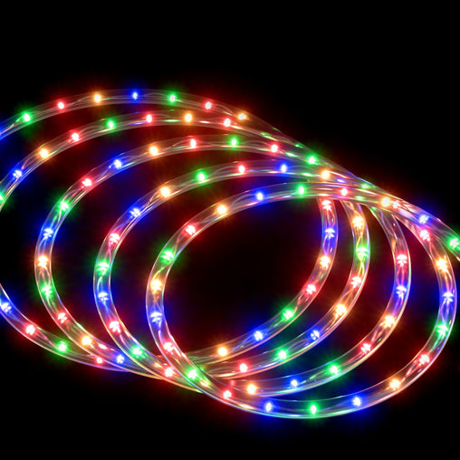 20M Christmas Lights String Rope Light Decorations 600 LED Colorful Jingle Jollys Occasions > Christmas > Outdoor Decorations & Lights XMAS-ROPE-20M-600LED-MC Online Furniture