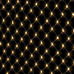 2Mx3M Christmas Lights Net String Light Decorations Warm 504 LED Jingle Jollys Occasions > Christmas > Outdoor Decorations & Lights XMAS-NE500-2X3-WARM Online Furniture