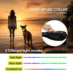 50cm Rechargeable Light-up LED Pet Collar Pet Care > Dog Supplies > Dog Collars, Leads & Harnesses V915-ZP0115 Online Furniture