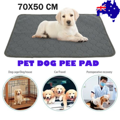 70X50cm Washable Pet Dog Pee Pad Reusable Cat Puppy Training Wee Absorbent Mat Pads Bed Pet Care > Dog Supplies > Dog Training Aids V201-W12901918 Online Furniture