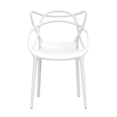 Gardeon 4PC Outdoor Dining Chairs PP Portable Stackable Chair Patio Furniture White - Furniture Ozily