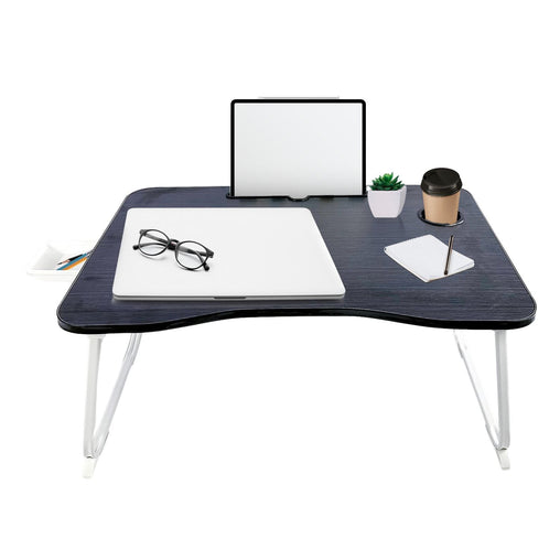 EKKIO Extra Large Multifunctional Portable Bed Tray Laptop Desk (Black) EK-BT-101-OEJ - ozily