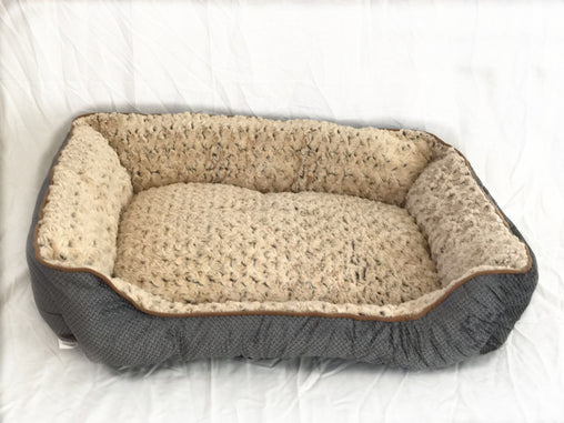 Large Washable Soft Pet Dog Cat Bed Cushion Mattress-Grey - Furniture Ozily