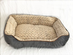 Large Washable Soft Pet Dog Cat Bed Cushion Mattress-Grey - Furniture Ozily
