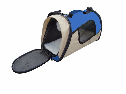 YES4PETS Small Pet Dog Cat Rabbit Guinea Pig Ferret Carrier Travel Bag-Blue - Furniture Ozily