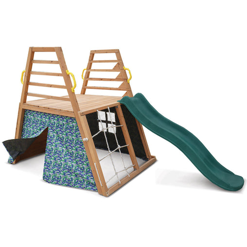 Lifespan Kids Cooper Climbing Frame with 1.8m Green Slide - Furniture Ozily