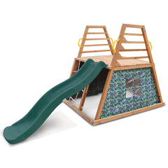 Lifespan Kids Cooper Climbing Frame with 1.8m Green Slide - Furniture Ozily