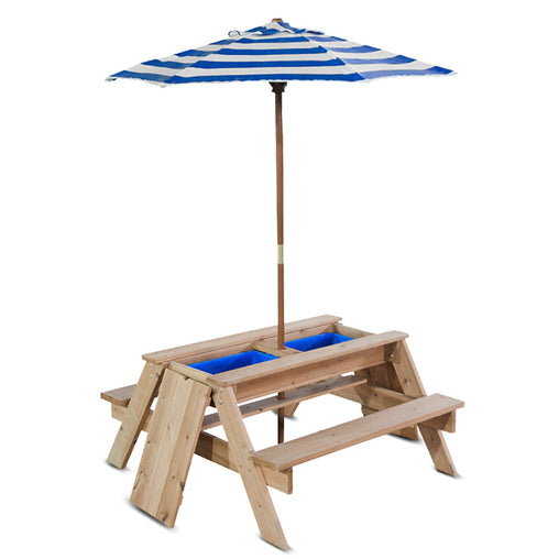 Lifespan Kids Sunrise Sand & Water Table with Umbrella - Furniture Ozily