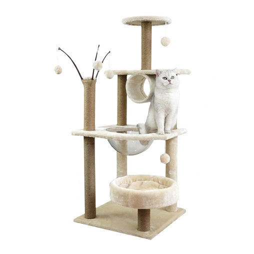 Cat Tree Scratching Post Scratcher Tower Condo House Furniture Bed Stand - Furniture Ozily