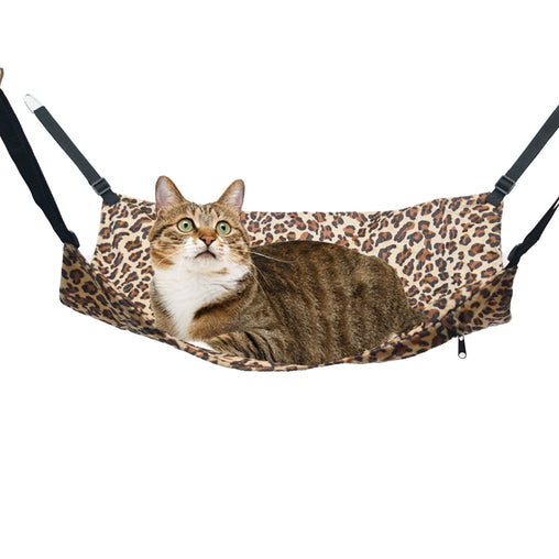 Cat Hammock Warm Fleece Bed Swinging Hanging Pet Nest Rest Cage Kitten Puppy Toy - Furniture Ozily