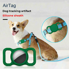 Silicone Pet Protective Case for Airtag Loop Apple GPS Finder Dog Cat Collar AU - Furniture Ozily