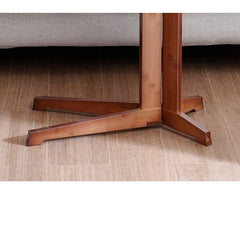 Bamboo Side Table for Sofa Living Room Bedroom or Bedside Nightstand - ozily