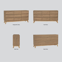 Hirado Sideboard Buffet - Natural - Furniture Ozily