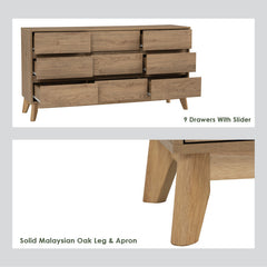 Hirado Sideboard Buffet - Natural - Furniture Ozily