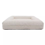 HOPD Memory Foam Dog Bed in Bouclé - Large - Furniture Ozily