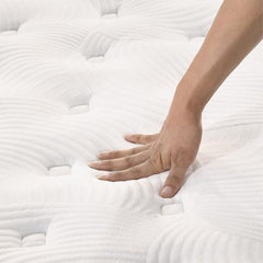 Cool Gel Memory Foam Mattress 5 Zone Pocket Spring - Queen - Furniture Ozily