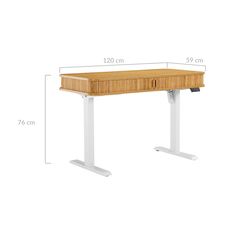 Tate  Electric Height Adjustable Desk - Furniture Ozily