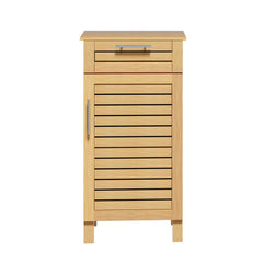 Artiss Bathroom Cabinet Storage 90cm wooden JILL Furniture > Bathroom FUR-S-BATH-LVD03-OAK Online Furniture