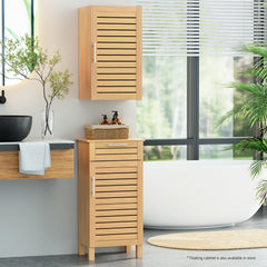 Artiss Bathroom Cabinet Storage 90cm wooden JILL Furniture > Bathroom FUR-S-BATH-LVD03-OAK Online Furniture