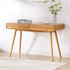 Artiss Computer Desk Drawer Natural Wood 100CM Furniture > Office FUR-T-DESK120-WD Online Furniture