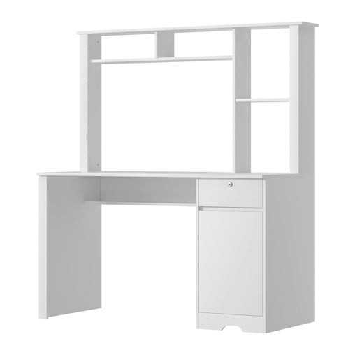 Artiss Computer Desk Office Study Desks Table Drawer Bookshelf Cabinet Furniture > Office FURNI-Q-CD134-WH-AB Online Furniture