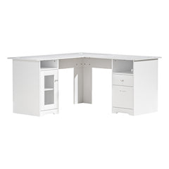 Artiss Corner Computer Desk Office Study Desks Table L-Shape Drawers Tables Furniture > Office FURNI-Q-DESK-L-WH-ABC Online Furniture