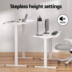 Artiss Electric Standing Desk Sit Stand Desks 120CM Furniture > Office > Desks HASD-ET157-HDR-004-WH Online Furniture