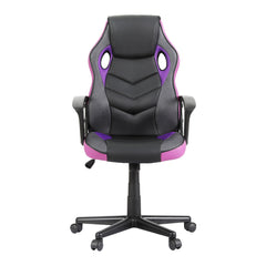 Artiss Gaming Office Chair Computer Chairs Purple Furniture > Bar Stools & Chairs OCHAIR-H-GAME-PE Online Furniture