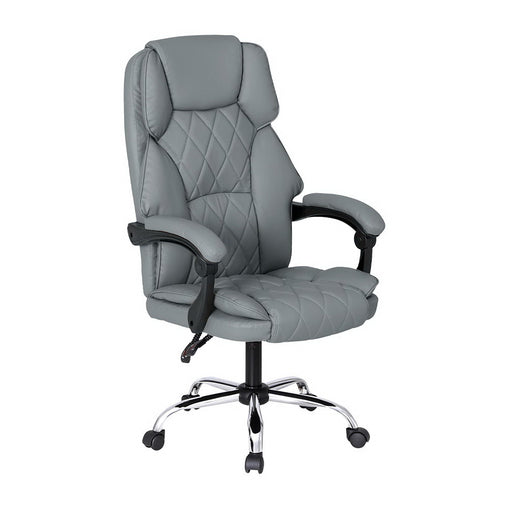 Artiss Massage Office Chair Computer Chairs High Back Furniture > Bar Stools & Chairs > Massage Chairs MOC-1051-8P-GY Online Furniture