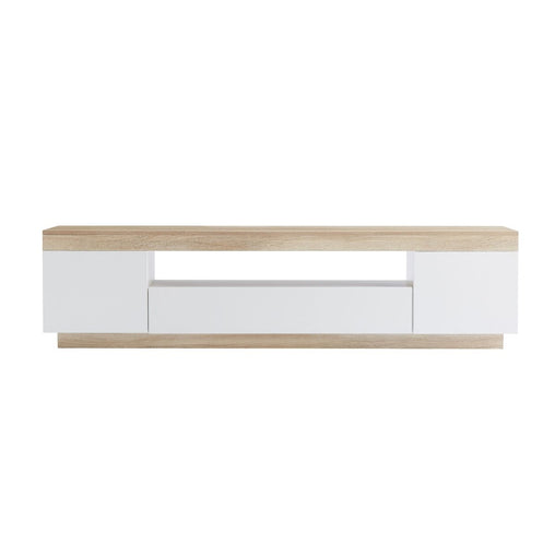 Ashley Coastal White Wooden TV Cabinet Entertainment UniT Furniture > Living Room V80-CPA-V2-TV180-WOK Online Furniture