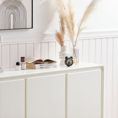 Astrid White Sideboard Furniture > Dining V80-ADLN-SB160-WHT Online Furniture