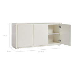 Astrid White Sideboard Furniture > Dining V80-ADLN-SB160-WHT Online Furniture