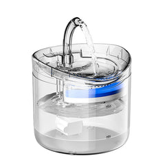 Beginner Version Pet Water Fountain with USB Interface (Excluding Plug) and Filter Set – Transparent Design Pet Care > Cat Supplies > Cat Bowls, Feeders & Waterers V888-ELOSUNG100032 Online Furniture