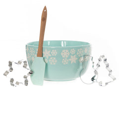 Bread and Butter Electroplate Icy Snowflake Mini Mix Bowl Set Occasions > Christmas > Christmas Decorations V160-10004454 Online Furniture