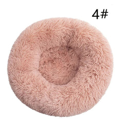 Calming Donut Pet Bed -Soft Faux Fur, Anti-Anxiety Fluffy Round Bed for Cats and Small Dogs (Blush Pink)40cm Pet Care > Dog Supplies > Dog Beds V888-ELOSUNG10267 Online Furniture