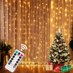 Christmas Lights Curtain Garland Occasions > Christmas > Christmas Wreaths & Garlands V728-1005002923985941-E Online Furniture