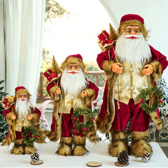 Christmas Santa Claus Doll  - 30cm Occasions > Christmas > Christmas Decorations V728-1005007161462901-A Online Furniture