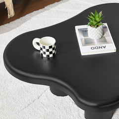 Colton Black Coffee Table Furniture > Living Room V80-CLUD-CT-BLK Online Furniture