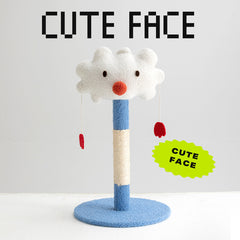 Cute emoticon cat scratching post toy cat tree Pet Care > Cat Supplies V488-PCCFE-CT Online Furniture