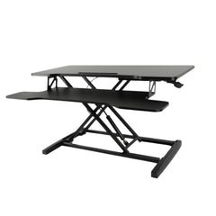 EKKIO Adjustable Standing Desk Riser with Gas Spring (Black) EK-DSR-100-MS Furniture > Office V227-2997386001994 Online Furniture