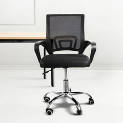 EKKIO Ergonomic Office Chair with Breathable Mesh Design and Lumbar Back Support (Black) EK-OC-104-JF Furniture > Office V227-2997386001992 Online Furniture