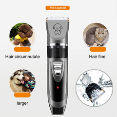 Electric Dog Cat Grooming Kit Pet Hair Shaver Trimmer Cordless Scissors Clipper Spare Head Pet Care > Cleaning & Maintenance > Pet Grooming Supplies V201-W13156470 Online Furniture