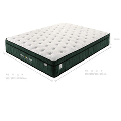 Green Tea Cool Gel Memory Foam Mattress 36cm 5 Zone Queen Furniture > Mattresses V80-DD-36153SG Online Furniture