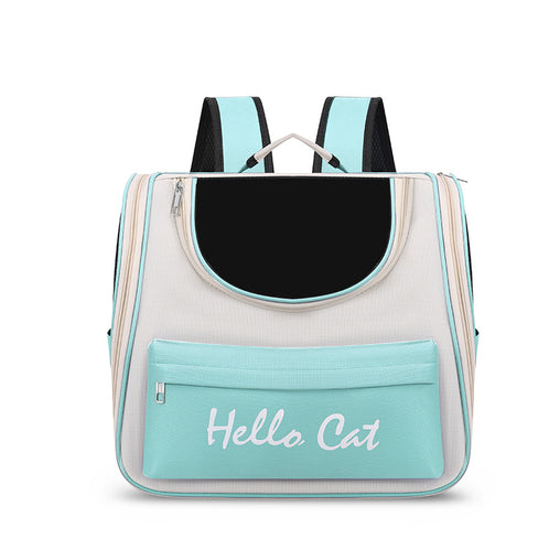 Green Transparent Pet Carrier Backpack for Cats and Small Dogs Pet Care > Cat Supplies > Cat Carriers & Crates V888-ELOSUNG10810 Online Furniture