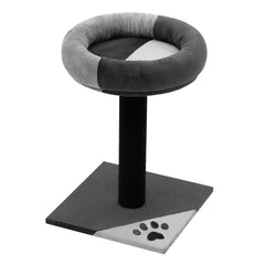 Grey Cat Scratching Tree Scratcher Post Pole Furniture Gym House Pet Care > Cat Supplies V278-92361-HAWTHORN-POST-GR Online Furniture