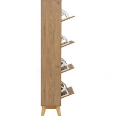 Hirado Tall Shoe Cabinet - Natural Furniture > Living Room > Shoe Storage V656-372069 Online Furniture