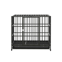 i.Pet Dog Cage Crate Large Puppy Cat Anti-Bite Pet Kennel Wheels w/Tray Metal Pet Care > Coops & Hutches > Small Animal Habitats & Cages PET-DOG-CAGE-95 Online Furniture