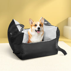 i.Pet Dog Car Seat Booster Cover Dog Bed Portable Waterproof Belt Non Slip Pet Care > Dog Supplies PET-COVER-55X55-BK Online Furniture