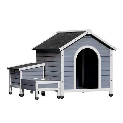 i.Pet Dog Kennel House Large Wooden Outdoor Pet Kennels Indoor Puppy Cabin Pet Care > Dog Supplies > Dog Kennels PET-GT-DH990-GR-AB Online Furniture